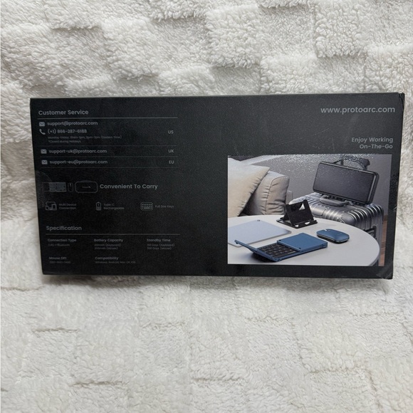 ProtoArc XKM01 Wireless Keyboard and Mouse Combo - Picture 2 of 4